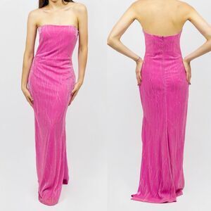 Y2K Vtg Jessica McClintock for Gunne Sax Gown Prom Dress Glitter Maxi Size 10